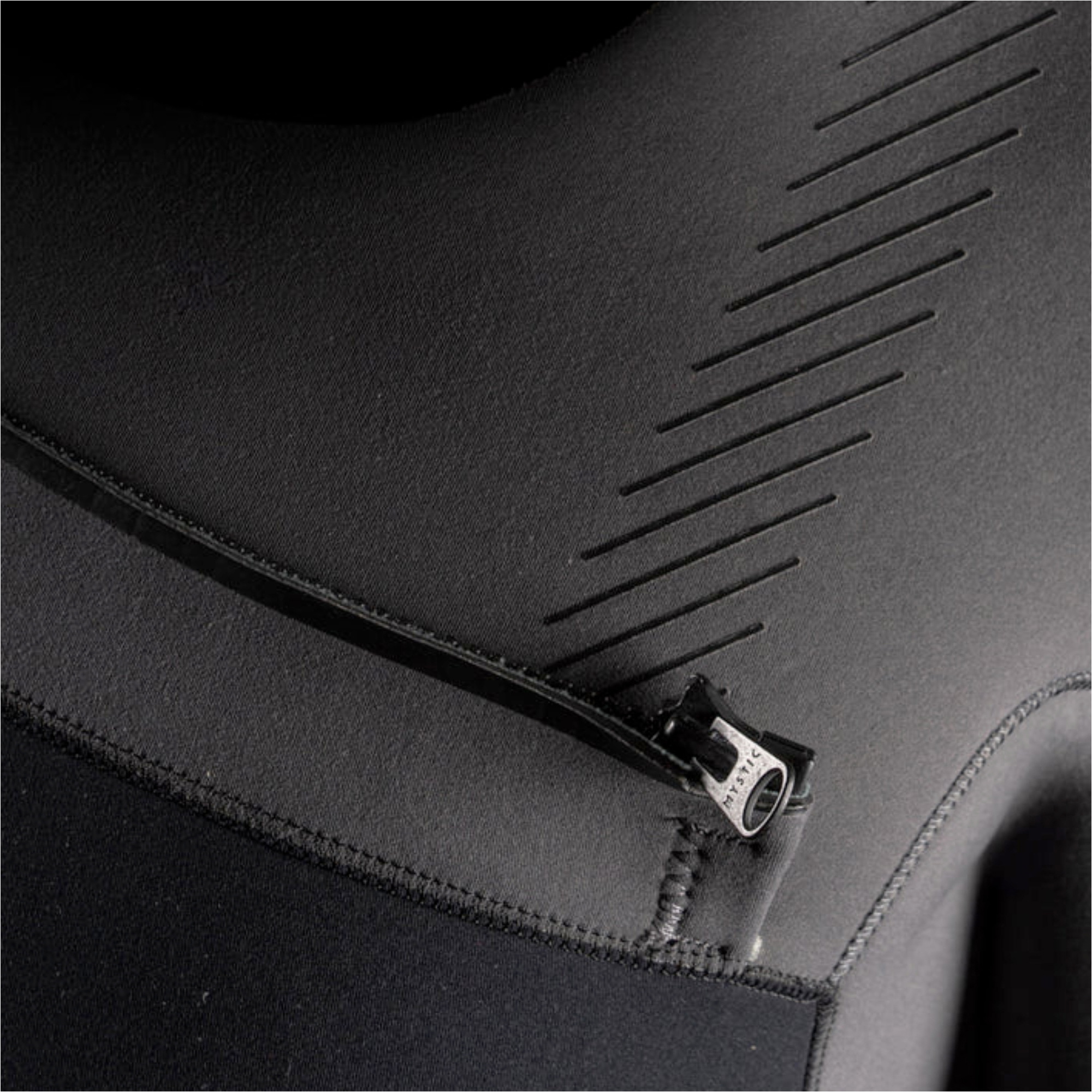 2026 Mystic Heren Motion 5/3mm Met Capuchon Borst Ritssluiting Wetsuit 35000.250005 - Black
